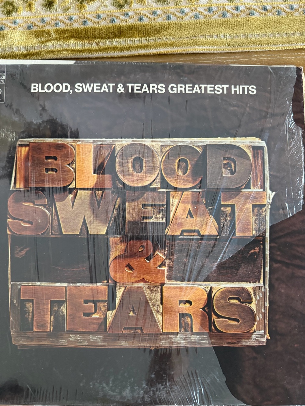 Greatest Hits  BLOOD,SWEAT &TEARS vinyl record